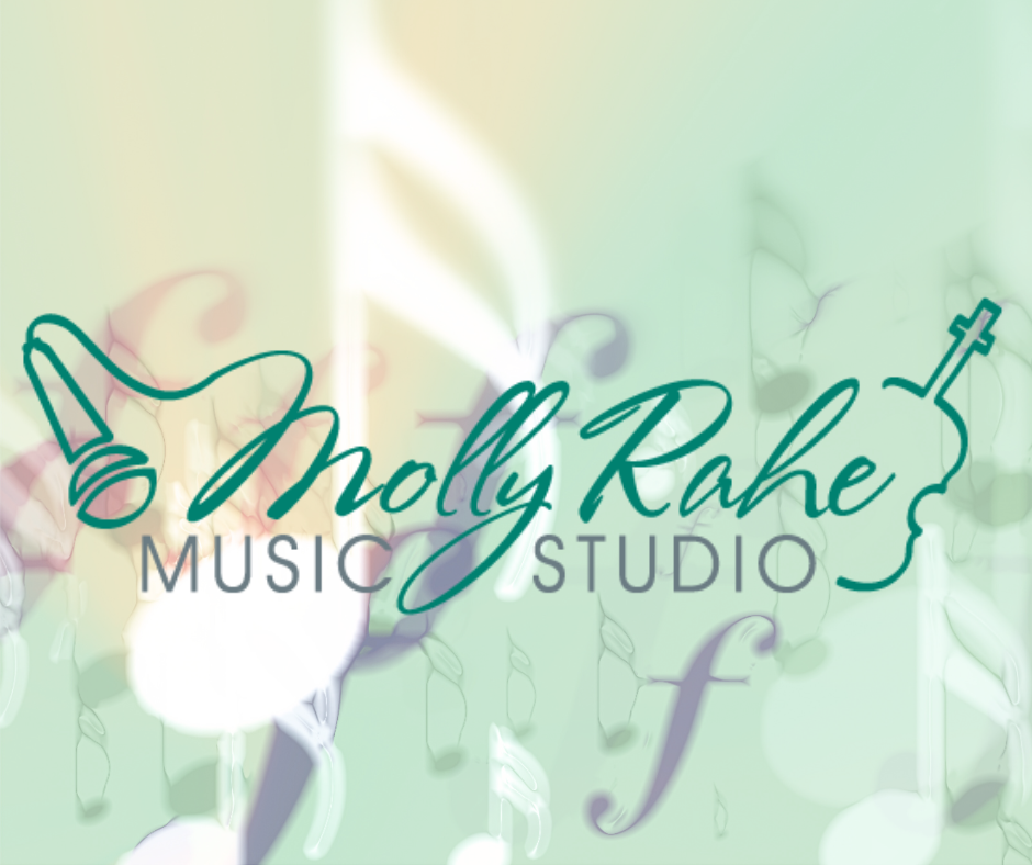 Recording studio interior for Molly Rahe Music Studio